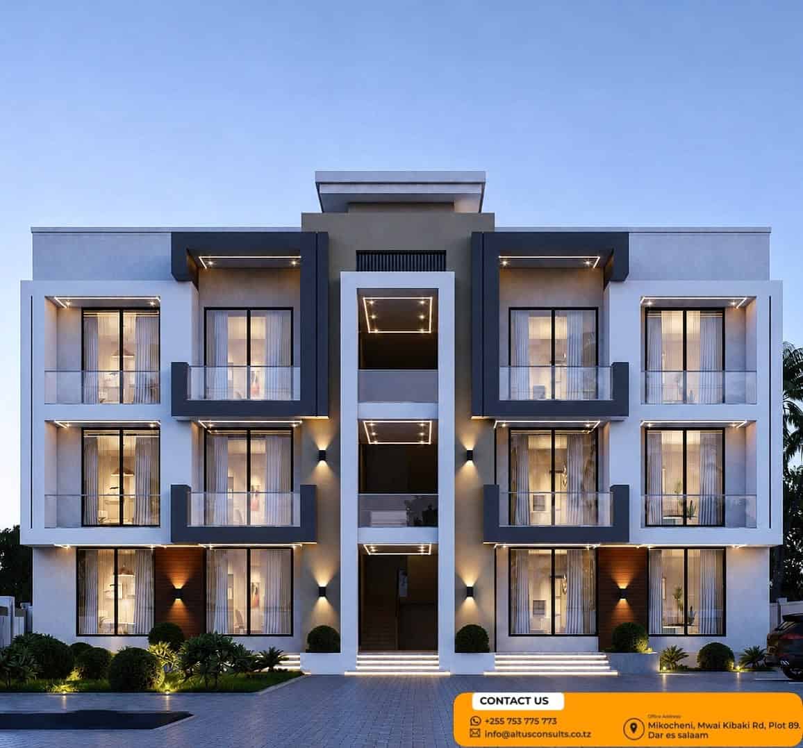4 unit building